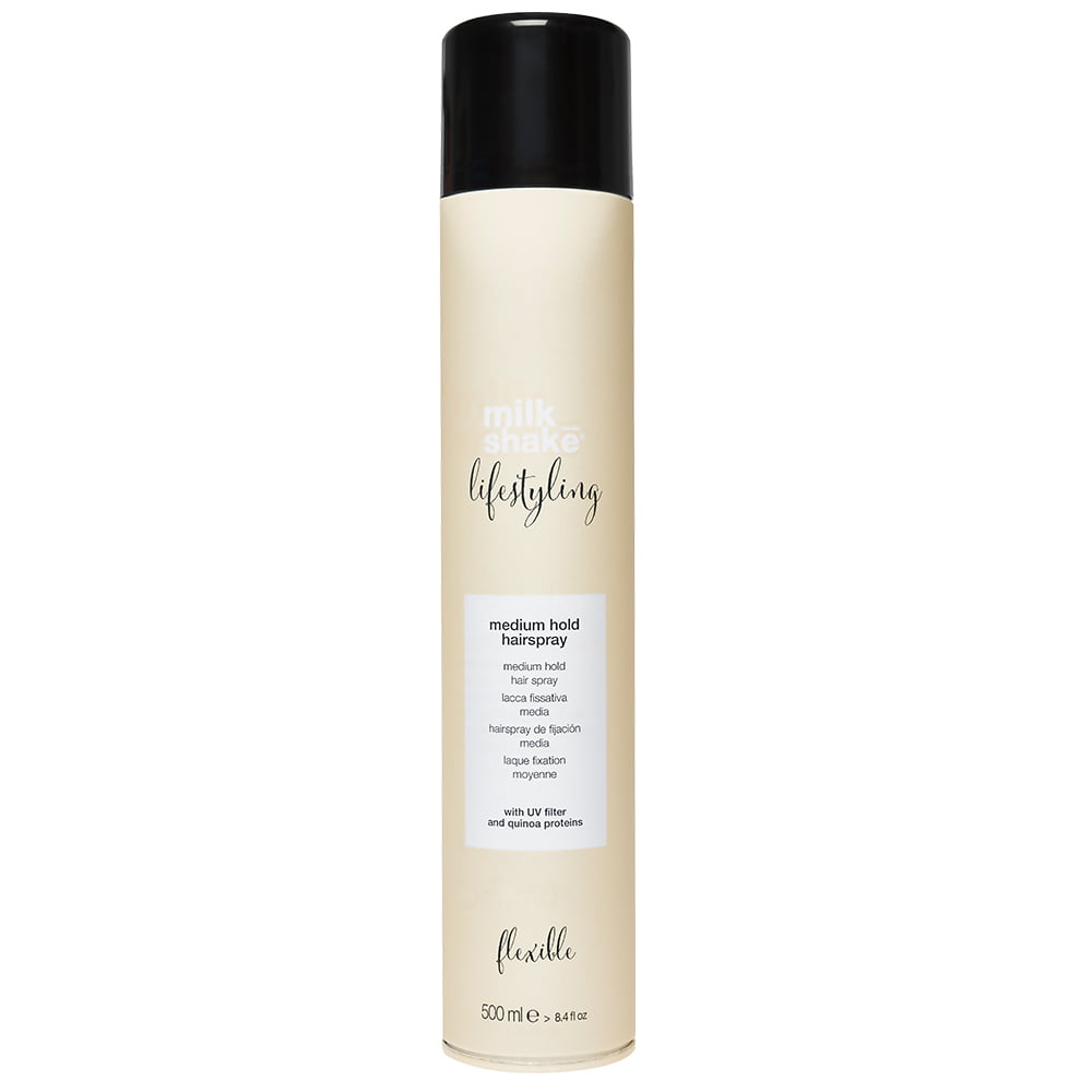 milk_shake Lifestyling medium hold hairspray - lak za kosu sa srednje jakim učvršćivanjem (500ml)