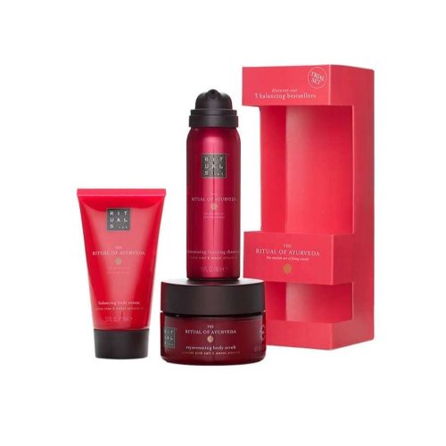 Rituals Ayurveda set – gel piling krema poklon set