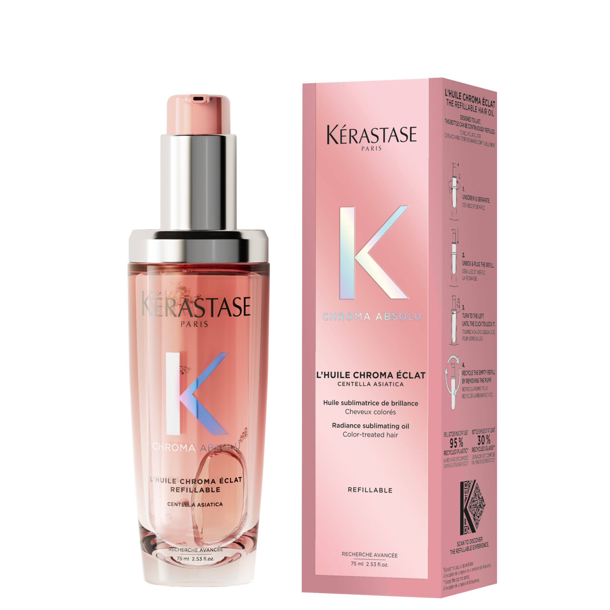 Kérastase Chroma Absolu Huile Chroma Éclat – ulje za obojenu kosu 75 ml bih