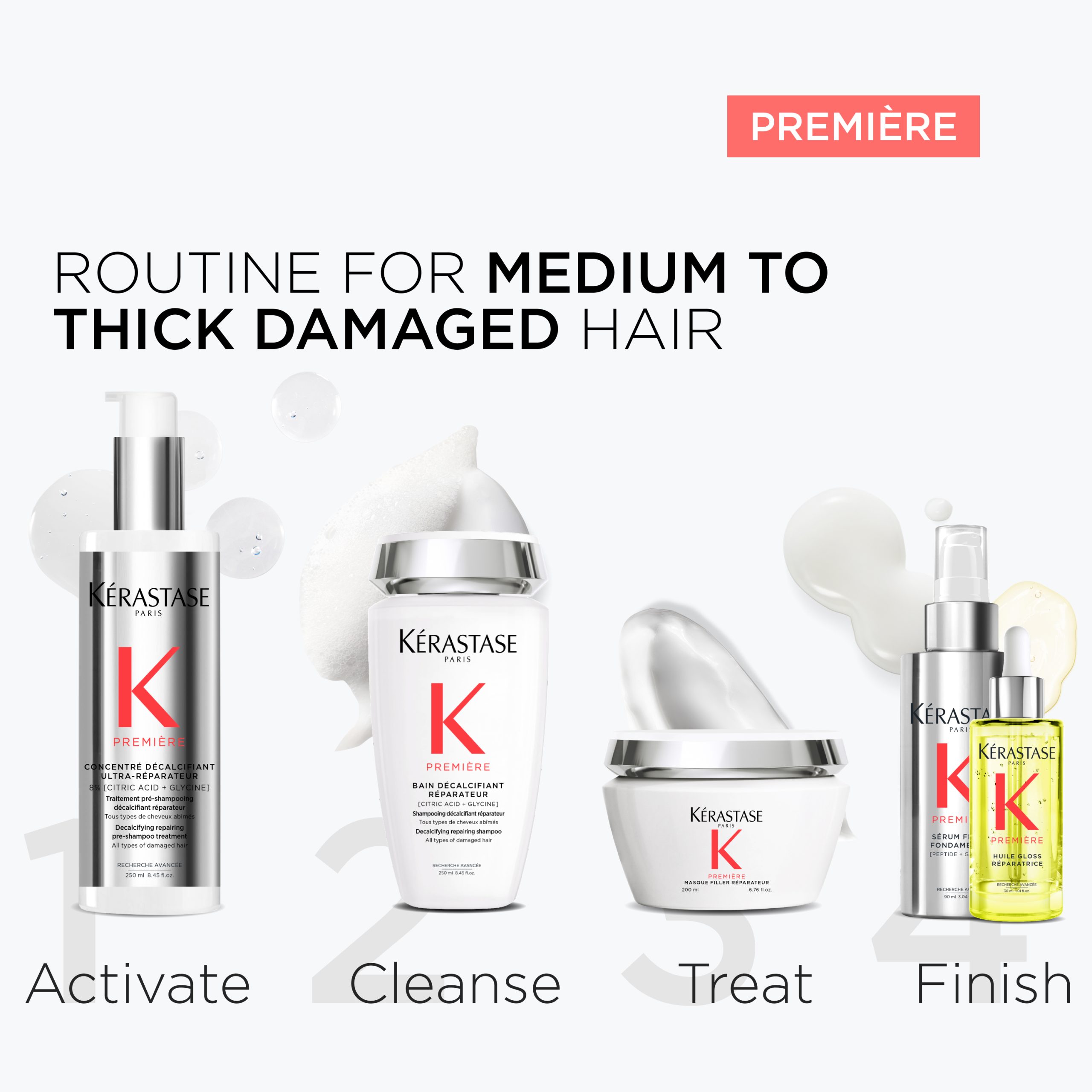 Kérastase Première Bain Décalcifiant Réparateur 250ml kupka za dekalcifikaciju - Image 2
