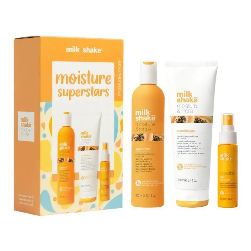 milk_shake Moisture&more set za suhu kosu sa šamponom regeneratorom i Incredible Milk 12u1