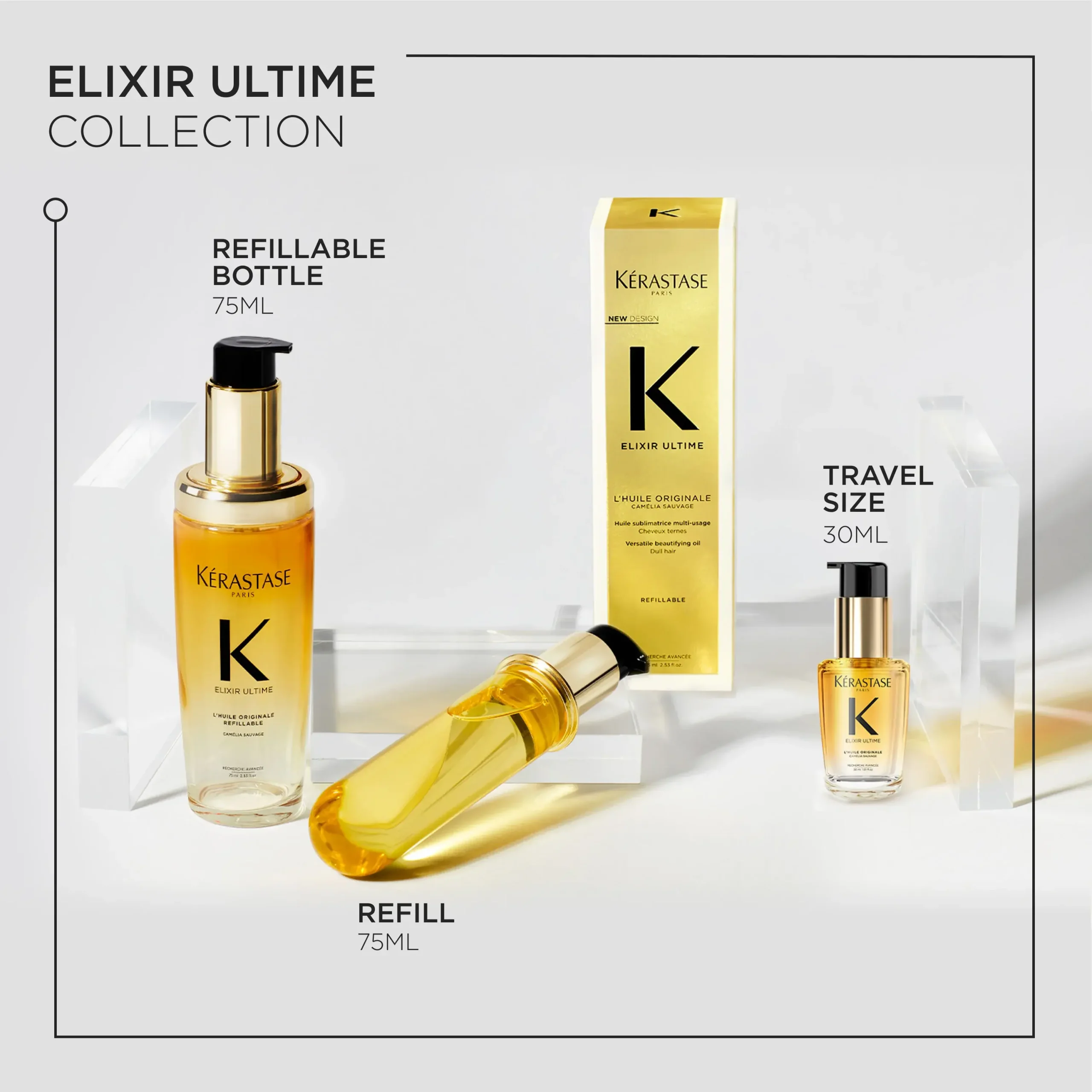 Kérastase Elixir Ultime L'Huile Originale Refill (Dopunsko ulje za Kérastase Elixir Ultime) - Image 3