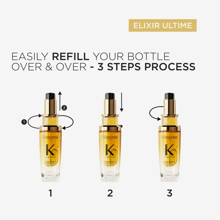 Kérastase Elixir Ultime L'Huile Originale Refill (Dopunsko ulje za Kérastase Elixir Ultime) - Image 2