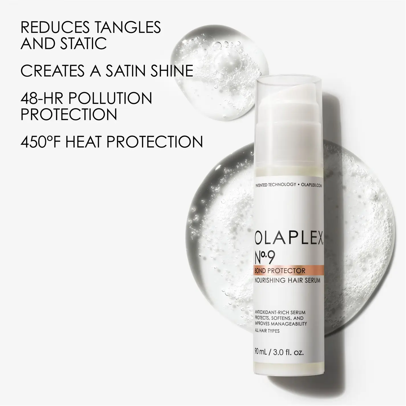 Olaplex Nº.9 Bond Protector Nourishing Hair Serum 90 ml (Serum za zaštitu i stilizovanje oštećene kose) - Image 3